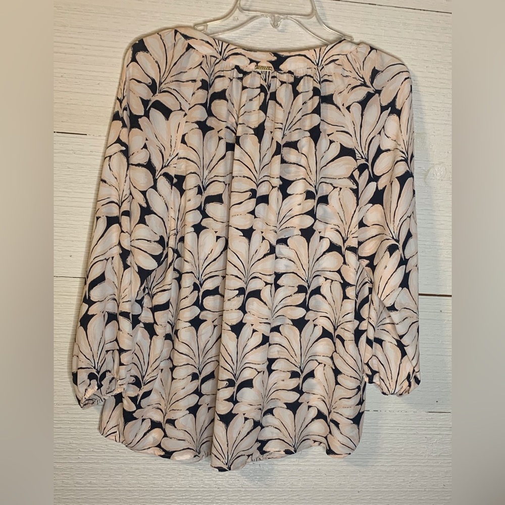 Floral Blouse by Ivanka Trump.  Size L. - Picture 9 of 11